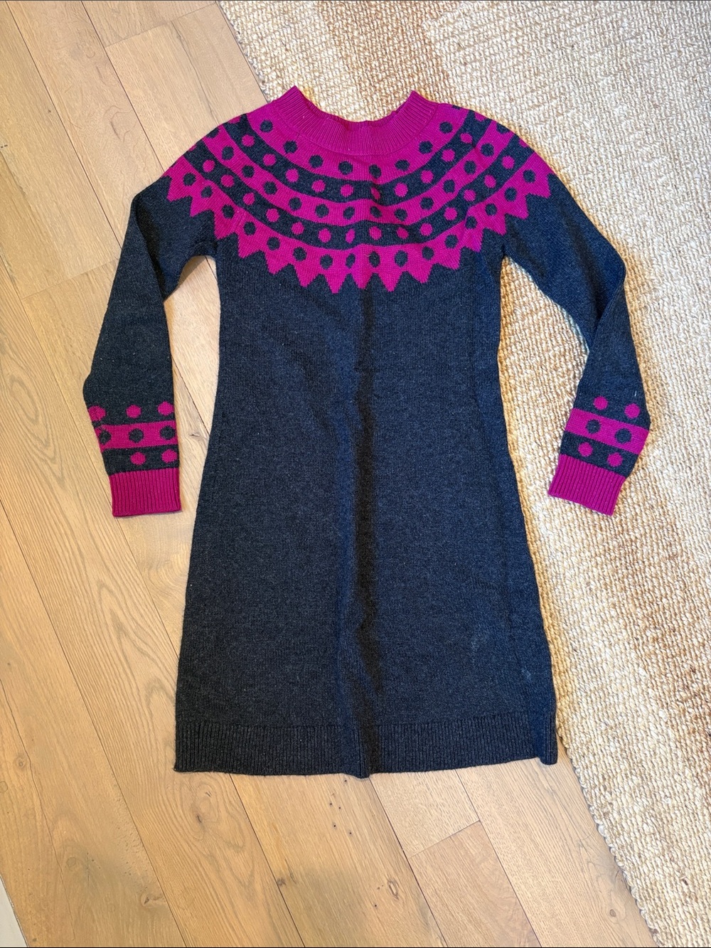 Boden Fair Isle Knit Dress